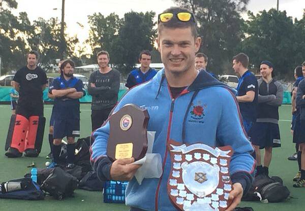 Maitland Rams player Peter Urquhart was awarded the Kennedy Trophy.