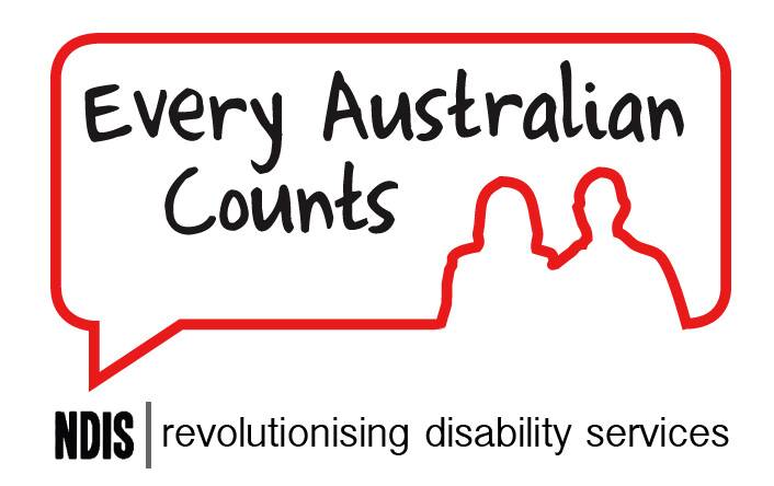 One of the NDIS logos says every Australian counts but there are many disabled people and their carers who fear the scheme will not meet their needs.