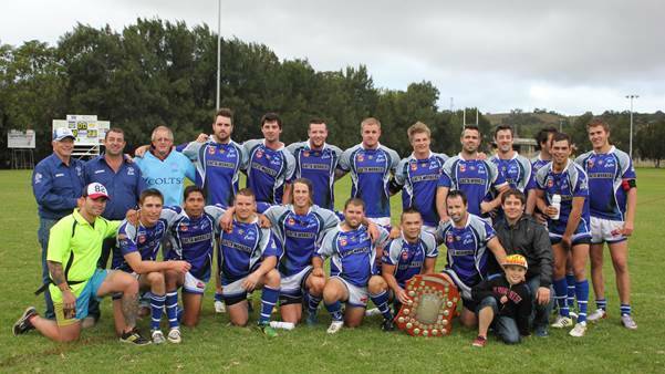 The Colts received the Scanlon Shield for winning the preseason competition in 2014.