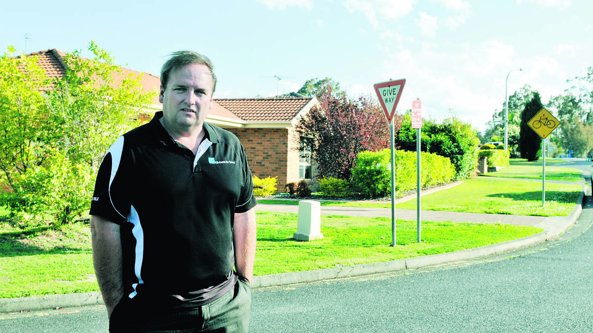 ROLE MODEL:  Bill Hackney whose revitalised Neighbourhood Watch program at Metford.
	Picture by CATH BOWEN