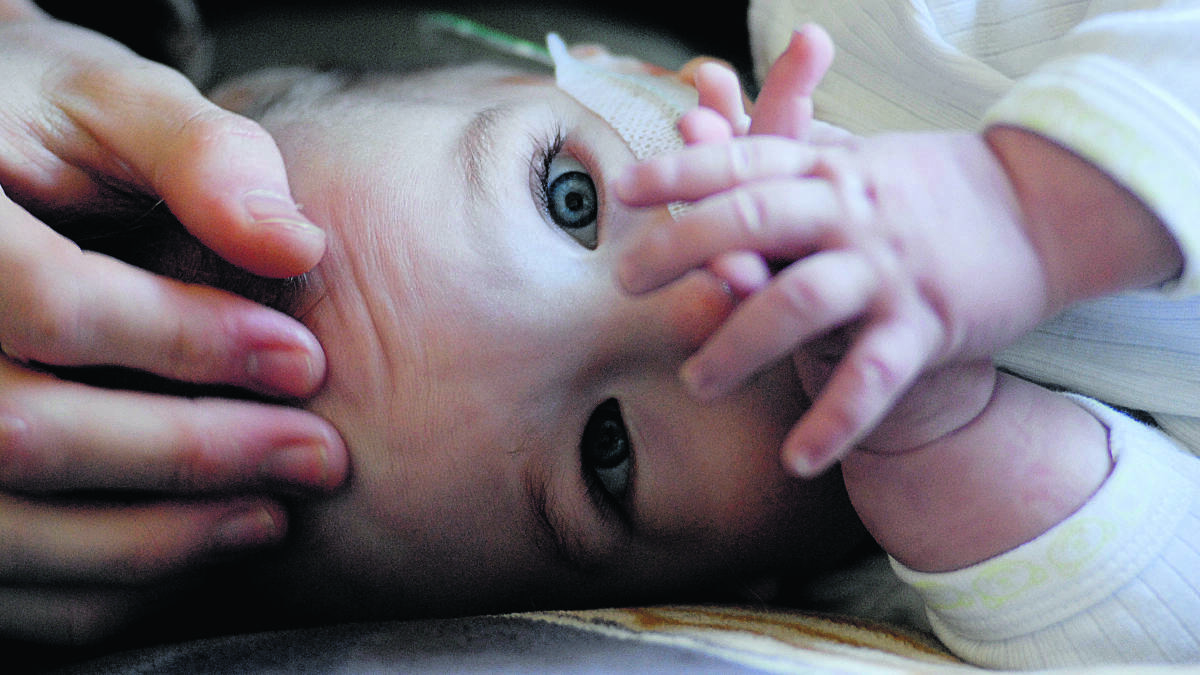 2007: Seven-month-old Jacob Lake.
