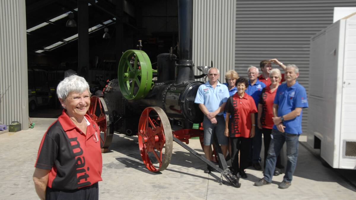 HEART AND SOUL: Burton Automotive Hunter Valley Steamfest organisers are thrilled to have long-serving volunteers such as Del Yeates as part of the event’s team.	Picture by NICK BIELBY