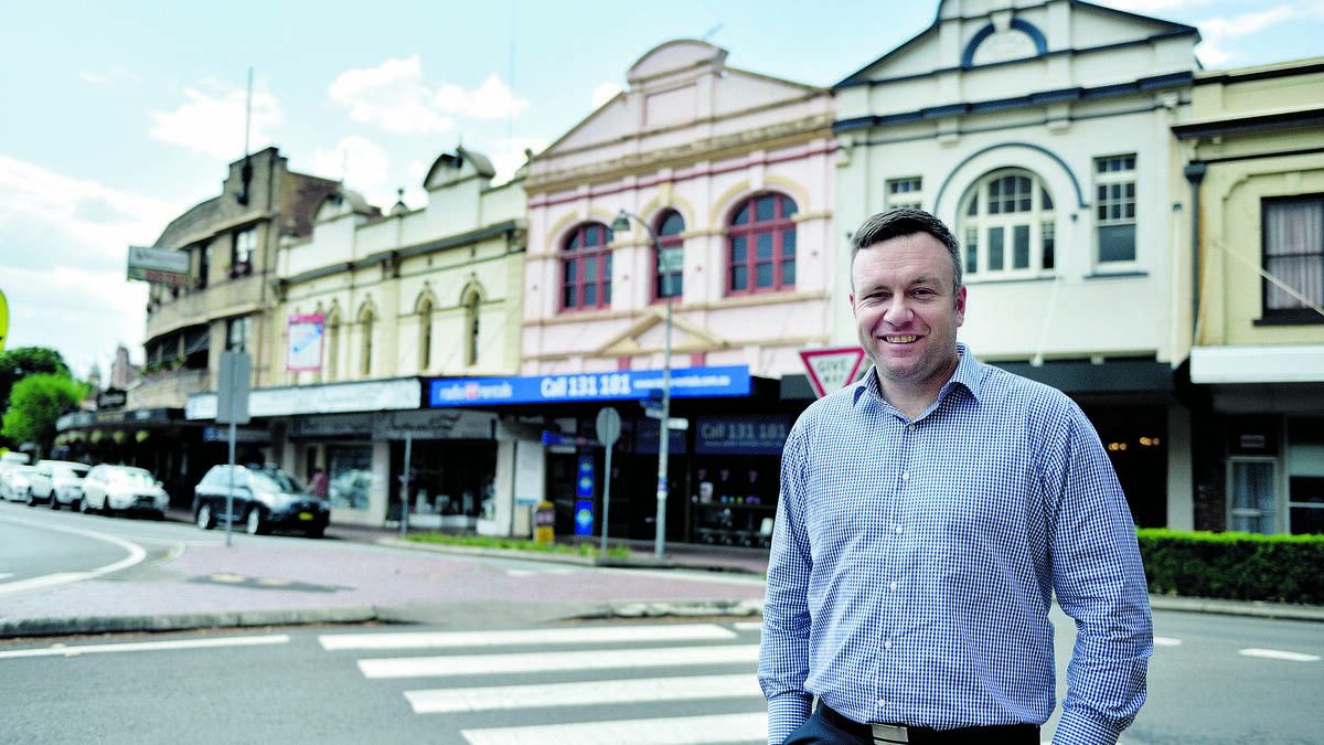EXCITING PROSPECT: Maitland Business Chamber president Craig McGregor says the prospect of having a link from The Levee to the river bank is exciting the nearer it gets.