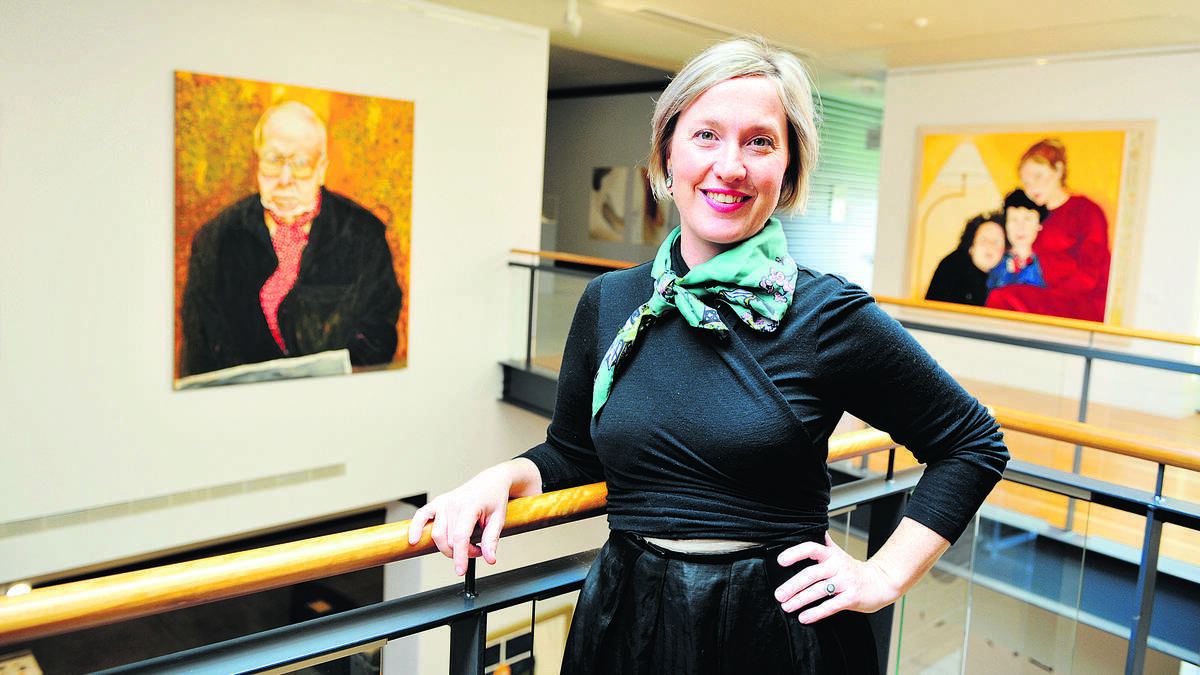 ART AND MEMORY: Maitland Regional Art Gallery deputy director Brigette Uren.