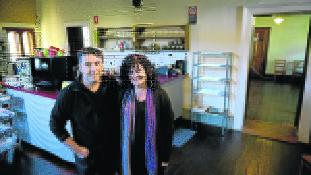 BOLD PLANS:  New owners of historic Roseneath, James Morgan and Sonia van Huisstede, plan to reopen it as the Old Victoria Hotel.   	Picture by STUART SCOTT 