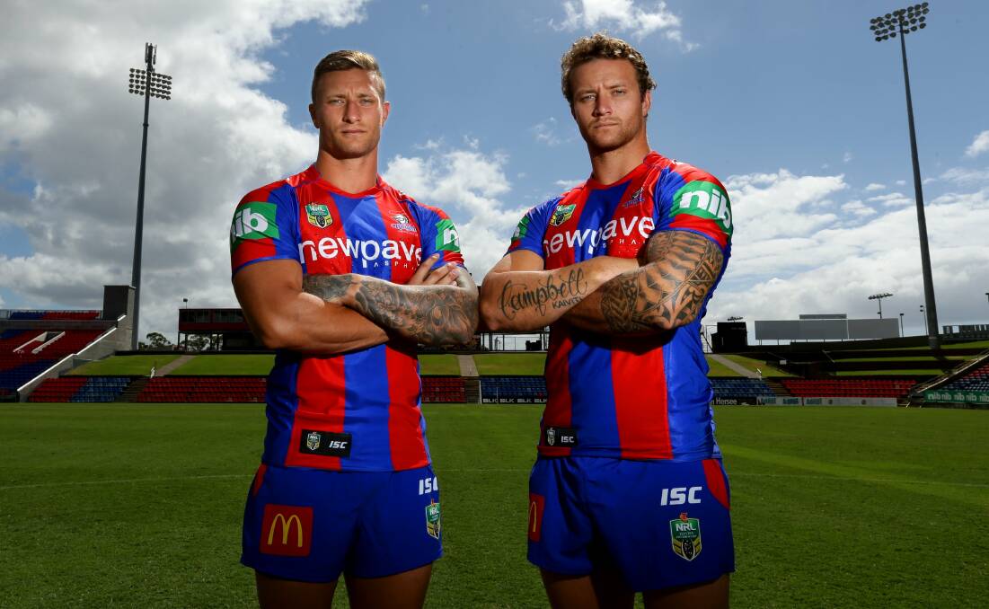 BROTHERS IN ARMS:  Tariq and Korbin Sims.