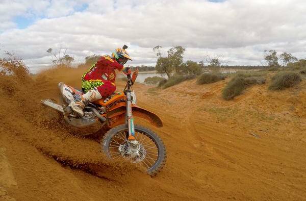 Aberglasslyn enduro rider Toby Price has another Hattah win in his sights.