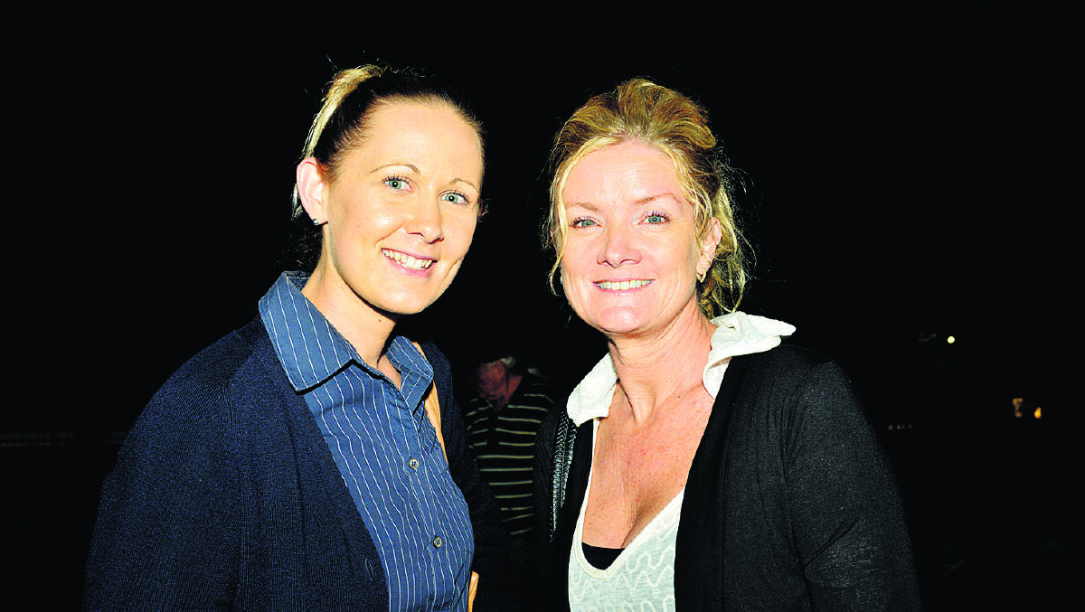 MAITLAND GREYHOUNDS: Corinne Wilson of Rutherford and Sandy Brown of Singleton.