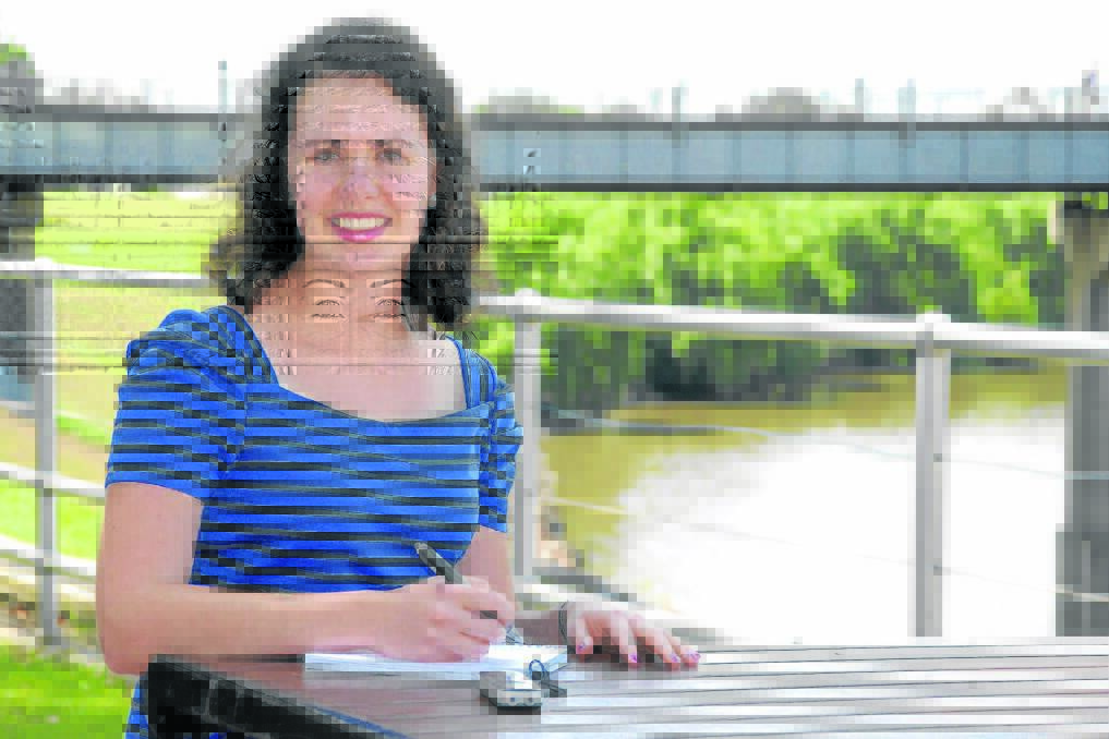 INTERVIEWS:  PhD student Gretel Evans who is looking to interview migrant flood 
victims.  	Picture by SAM NORRIS