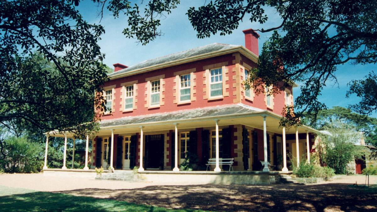 PICTURESQUE: Historical Tocal Homestead, which overlooks the popular wedding and function centre.
