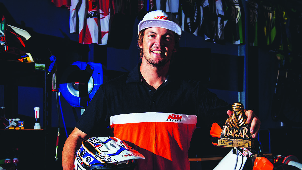COMEBACK KING: Toby Price has capped off an amazing year in being named the Maitland Sportsperson of the Year for 2014.
