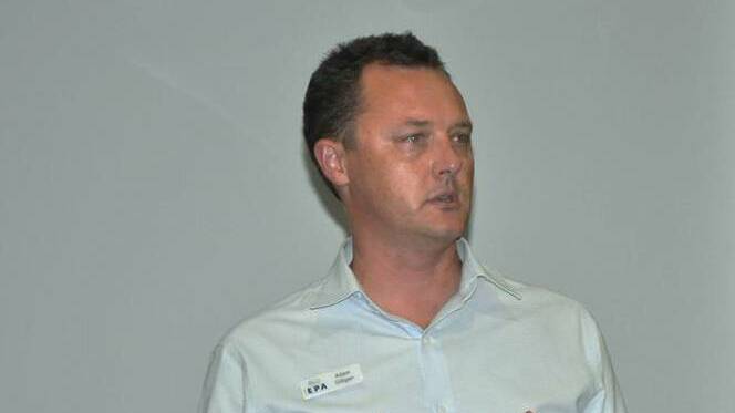 SUBSTANCE IDENTIFIED: NSW EPA north branch director Adam Gilligan.