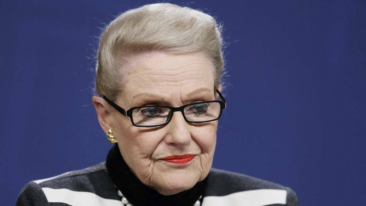 RESIGNED: The former Speaker of the House Bronwyn Bishop.