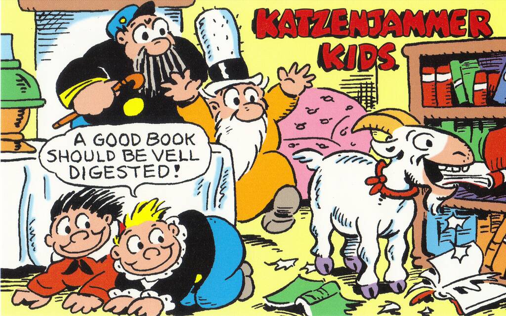 UNRULY LADS:  The Katzenjammer Kids was launched in 1897. 