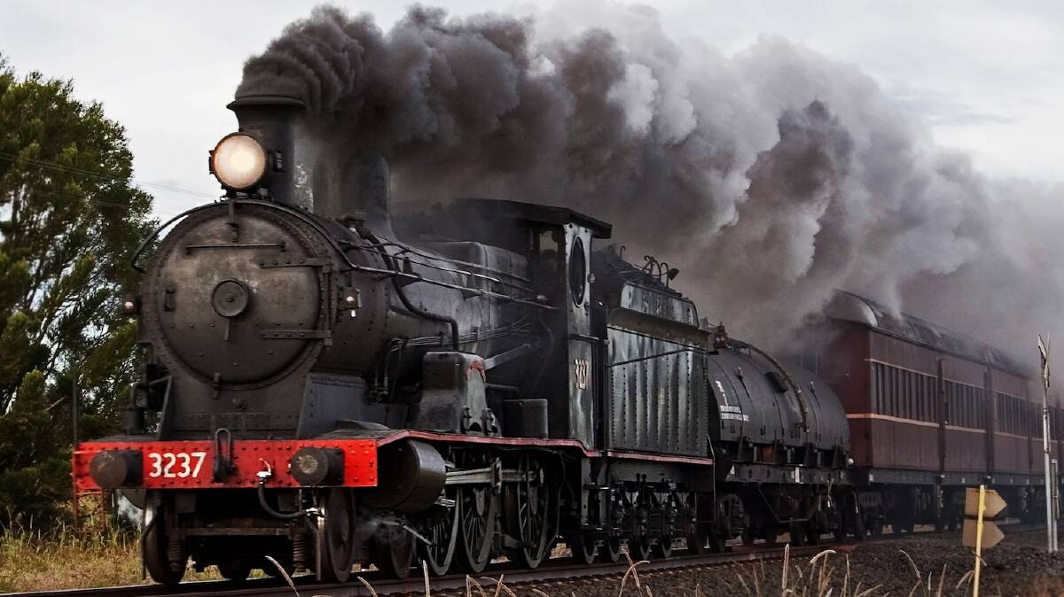 COMING TO TOWN:  Engines 3237 will take part in the annual Burton Automotive Hunter Valley Steamfest.