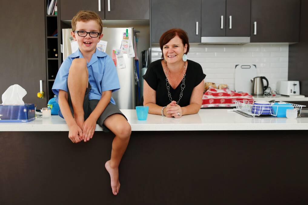 TRANSPLANT:  Morpeth mum and organ donor Sally O’Sullivan with son Charlie.   	Picture by MAX MASON-HUBERS