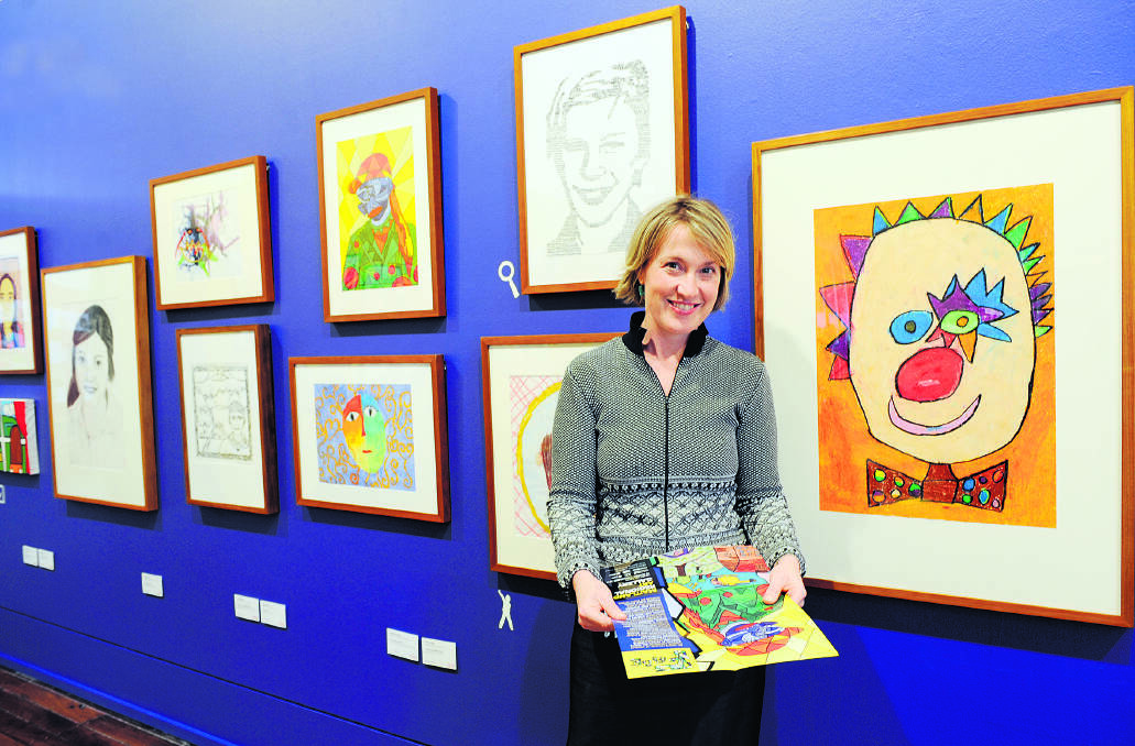 ABOUT FACE: Maitland Regional Art Gallery deputy director Brigette Uren.