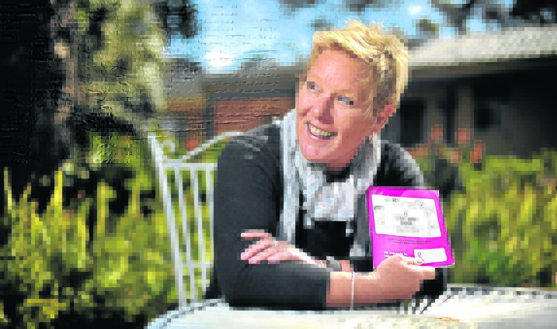 MAKING OTHERS SMILE:  Linda Bullent says laughing made all the difference to her.   	Picture by PERRY DUFFIN 