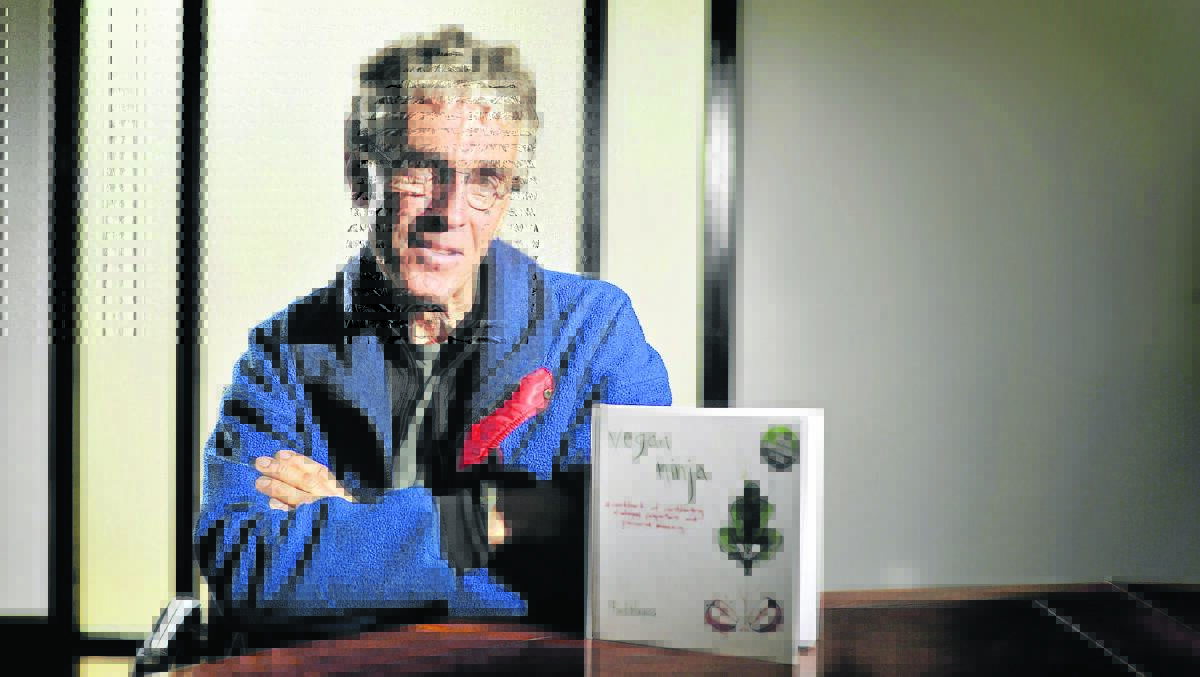 AUTHOR: Paul Maguire says he feels good within himself physically and mentally since becoming a vegan.