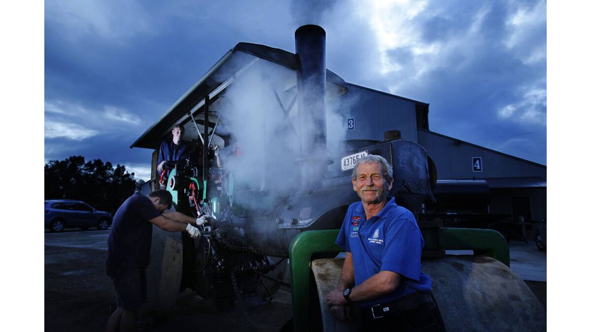 HEAD OF STEAM:  Maitland councillor Peter Garnham says Steamfest is expecting to attract a record crowd to celebrate its 30th anniversary event in April.