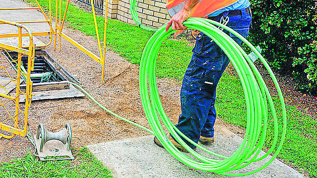 MISSING OUT: NBN Co chief customer officer John Simon said the rollout was a trial to test planning, design and construction of fibre-to-the-node technology.