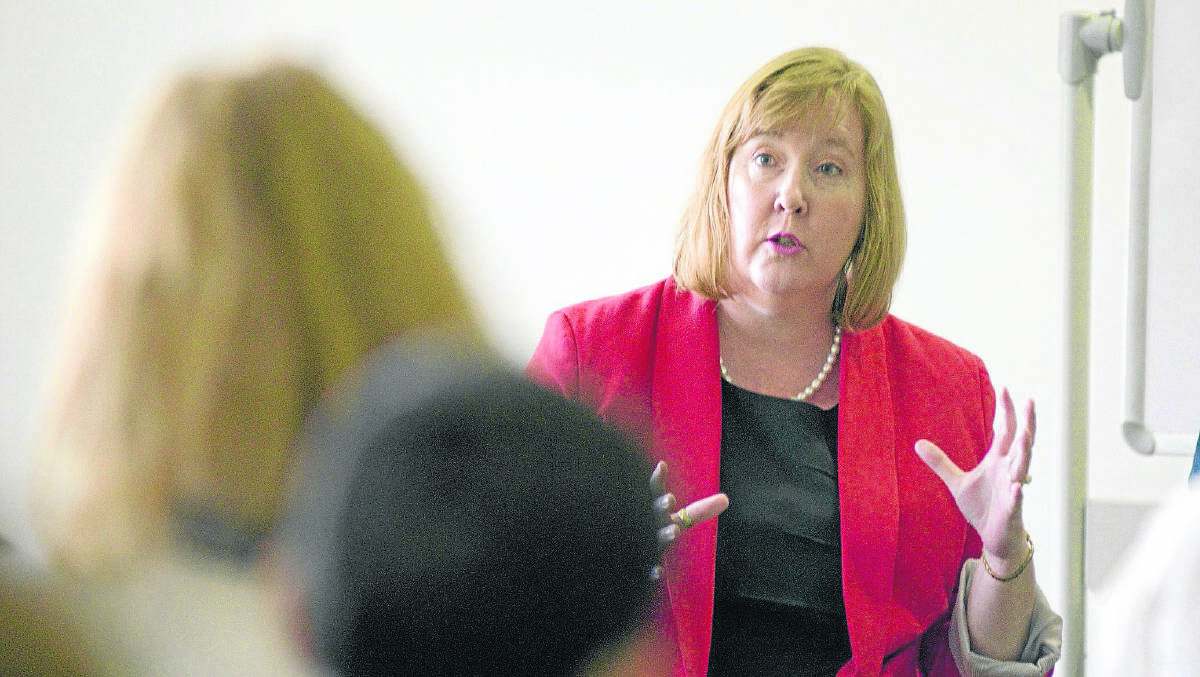 URGENT NEED: Maitland MP Jenny Aitchison says the waiting times in emergency departments of the district's hospitals show an urgent need to get the new Lower Hunter hospital built.