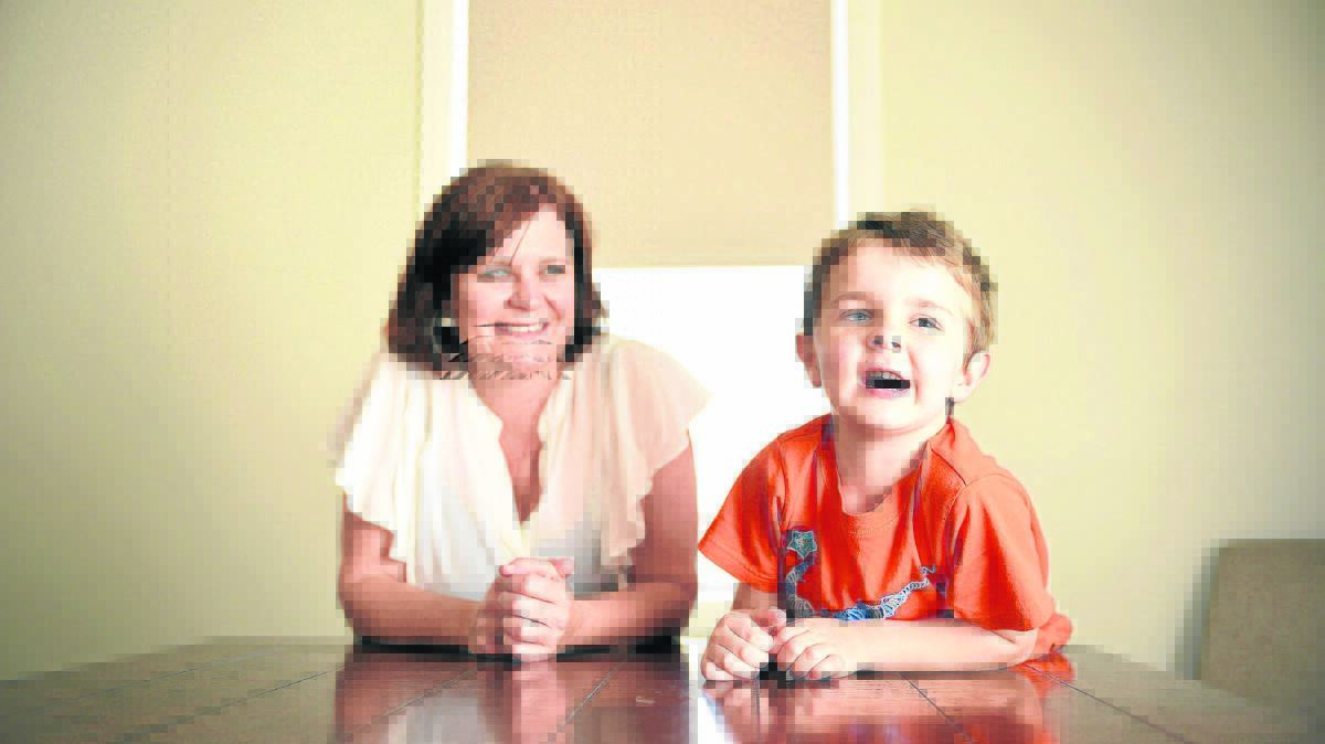 LIFE-GIVING: Sally O’Sullivan’s son Charlie, to whom she donated a kidney when he was a baby.