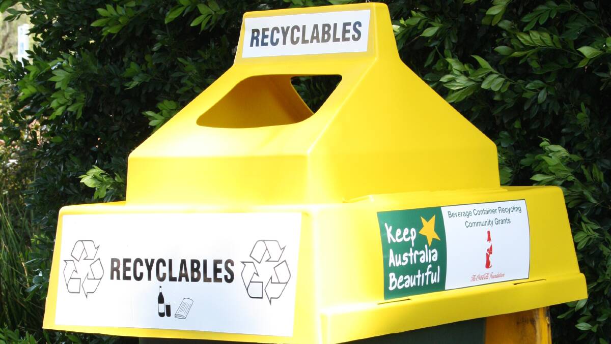 Maitland council is investing in recyclable bin lids for use at events across the city.