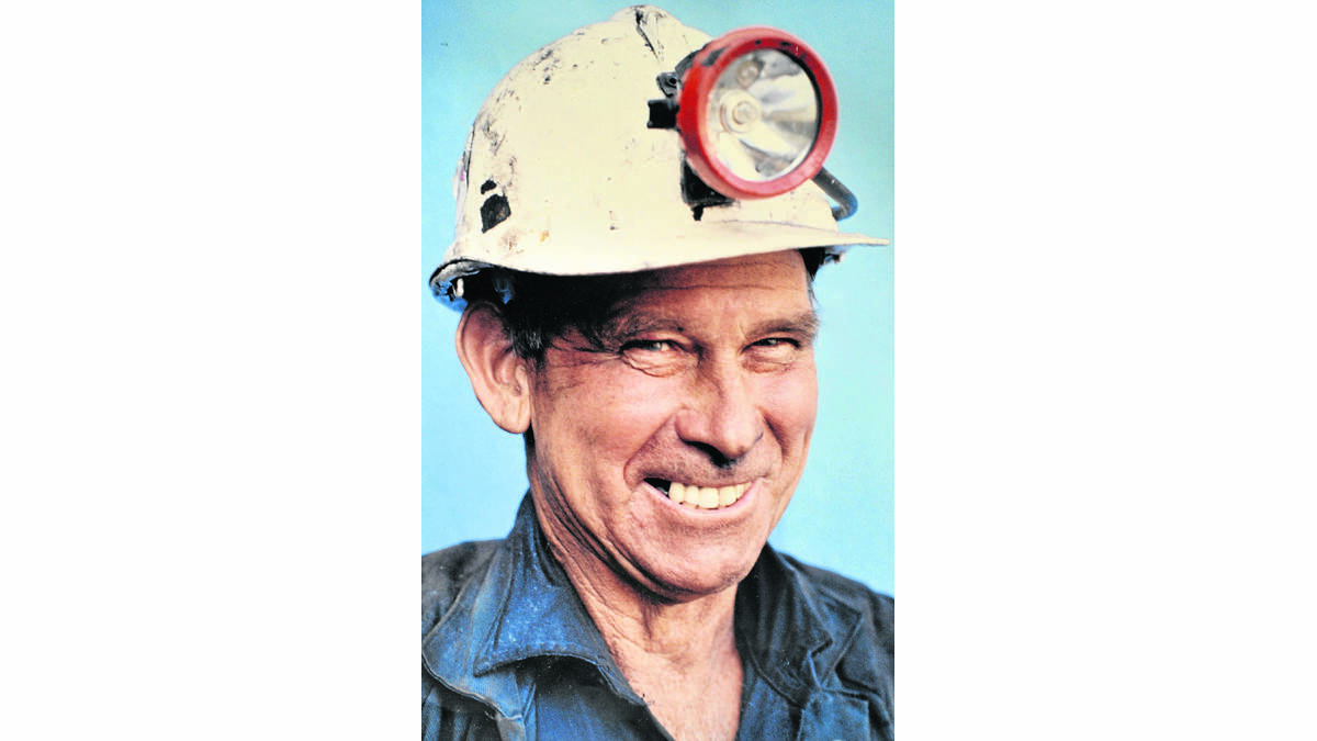 WORKING MAN: Lance Murray worked for most of his career at Bloomfield Colliery.