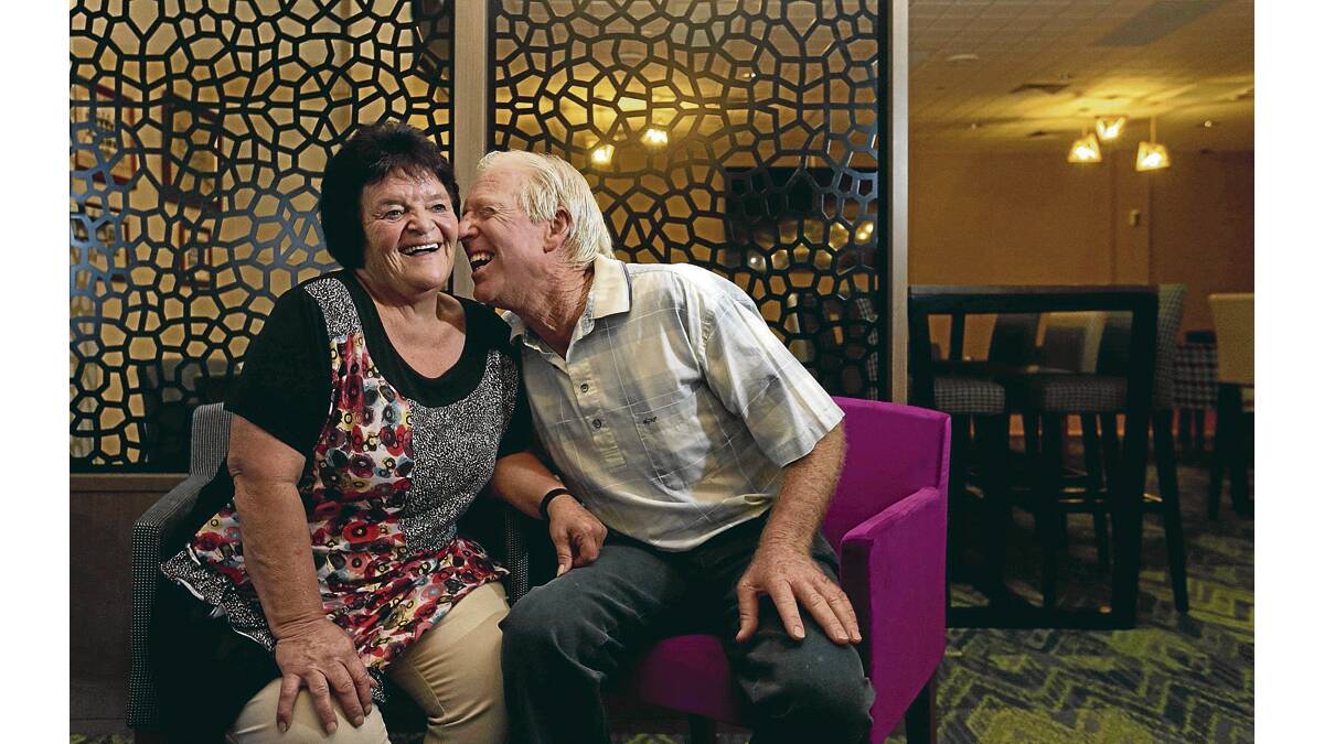 SWEET MEMORIES: Cheryl and Graeme McKimm celebrate where they met on Valentine’s Day 45 years ago.  	Picture by SIMONE DE PEAK