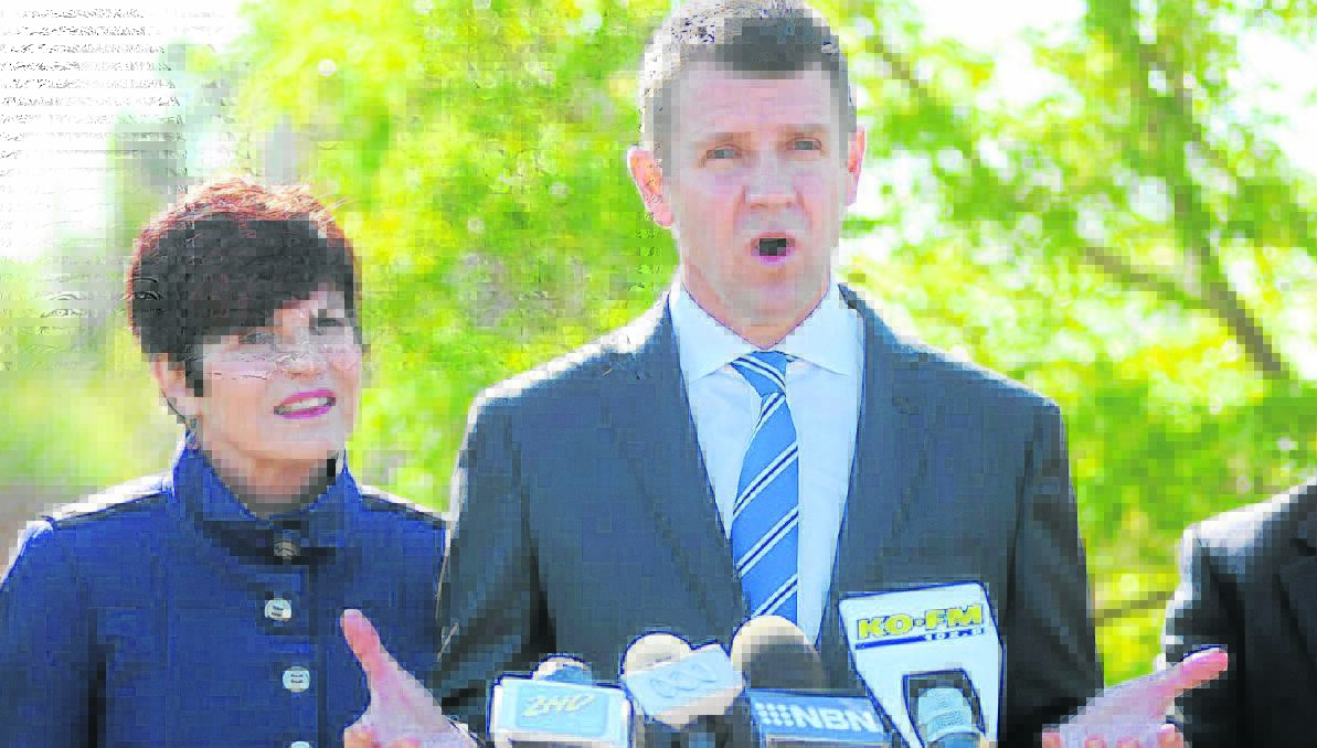 Robyn Parker and Mike Baird.