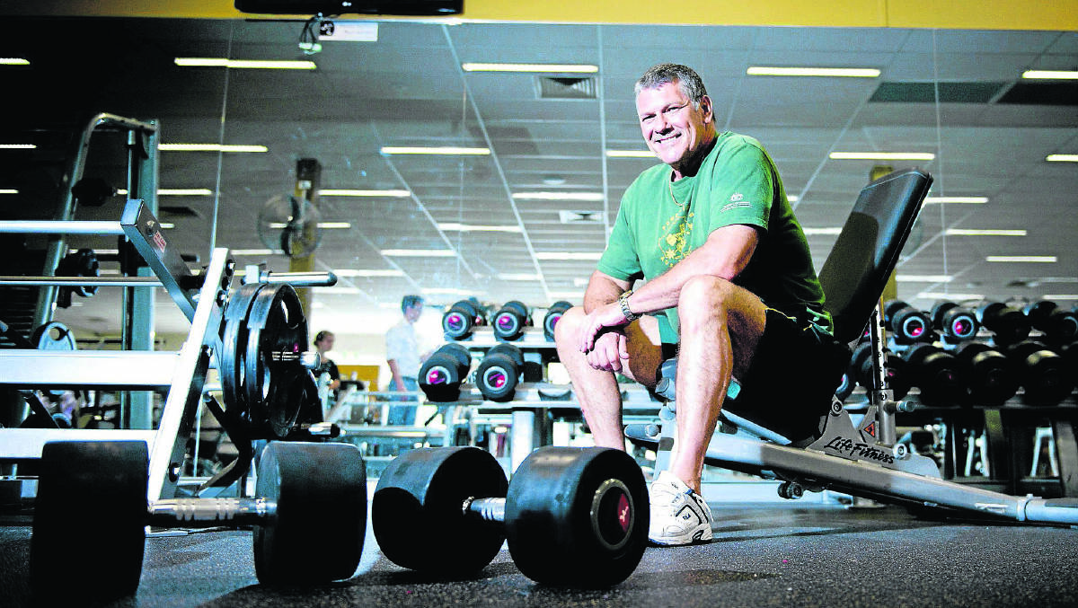 POWER LIFTER: David Parker produced the world record effort at the 2014 Oceania and Asian Raw Powerlifting Championships.