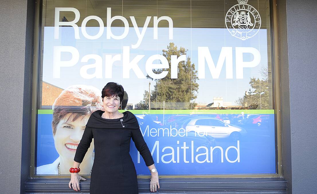 LAST TIME: Maitland MP Robyn Parker spent her last day in State Parliament on Thursday.
