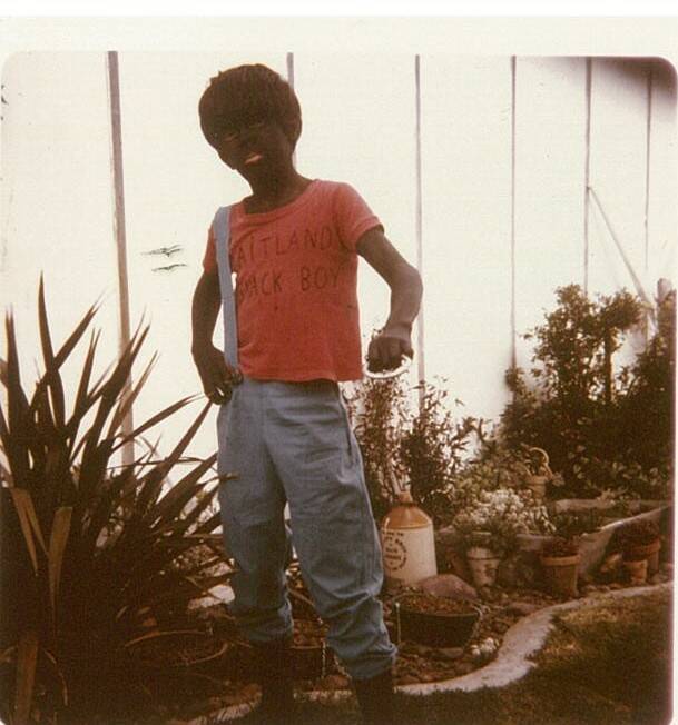 MEMORIES OF 1974: Glenn Campbell dressed as Maitland's iconic Black Boy. 