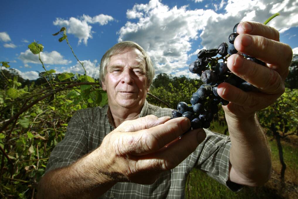 2015 Hunter Valley Wine Industry Living Legend Ken Bray, the owner of the renowned Braemore vineyard, one of the jewels of the Hunter wine making industry.

