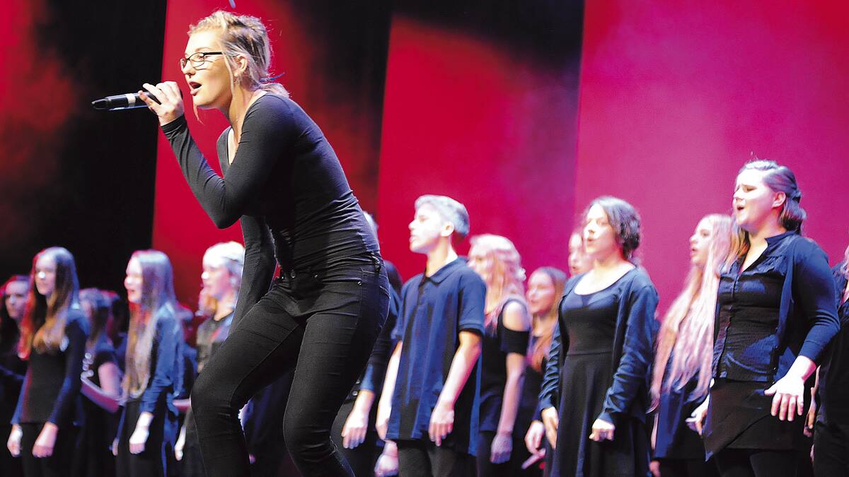 Hunter students took to the stage in their hundreds for the eighth year of DioSounds.