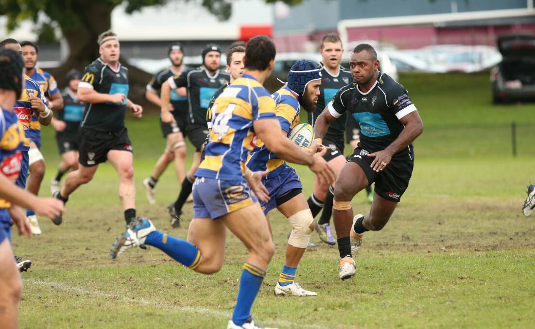 POSITION CHANGE:  Jope Guanavou has shifted back to breakaway for the Maitland Blacks.