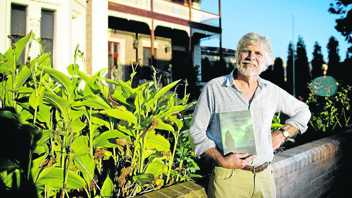 HISTORICAL BIOGRAPHY: Stroud author Ken Stone with his new book of verse.