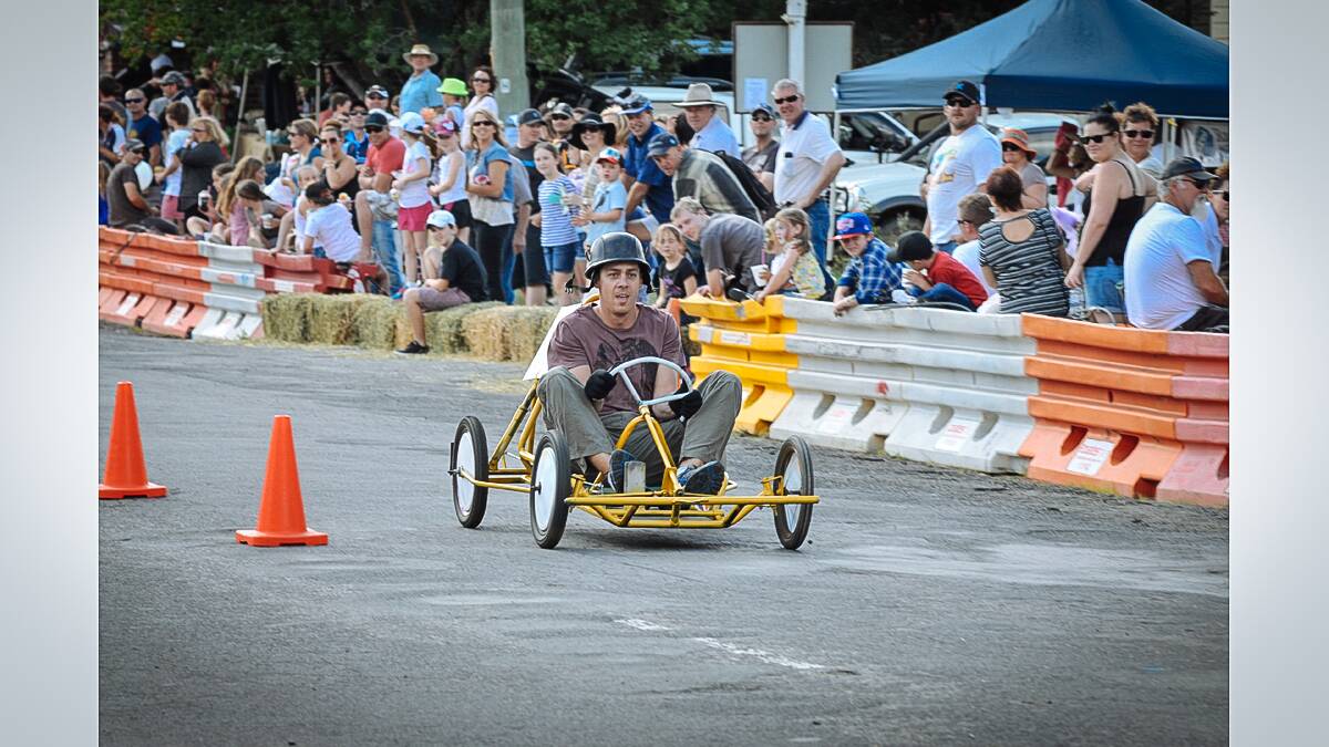Gresford Billy Cart Derby. Picture: Perry Duffin