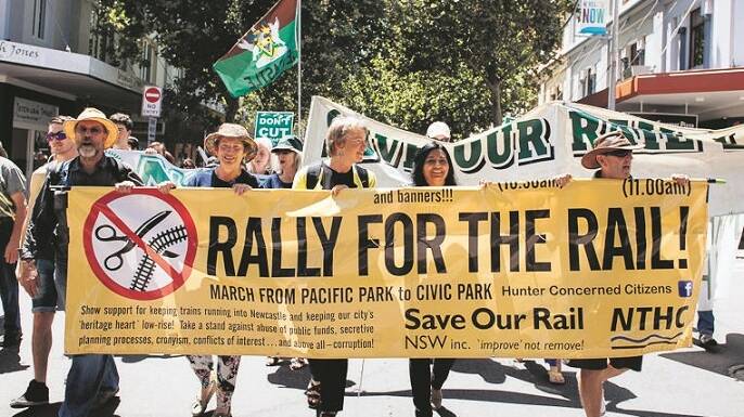 Newcastle rail removal injunction lodged | POLL