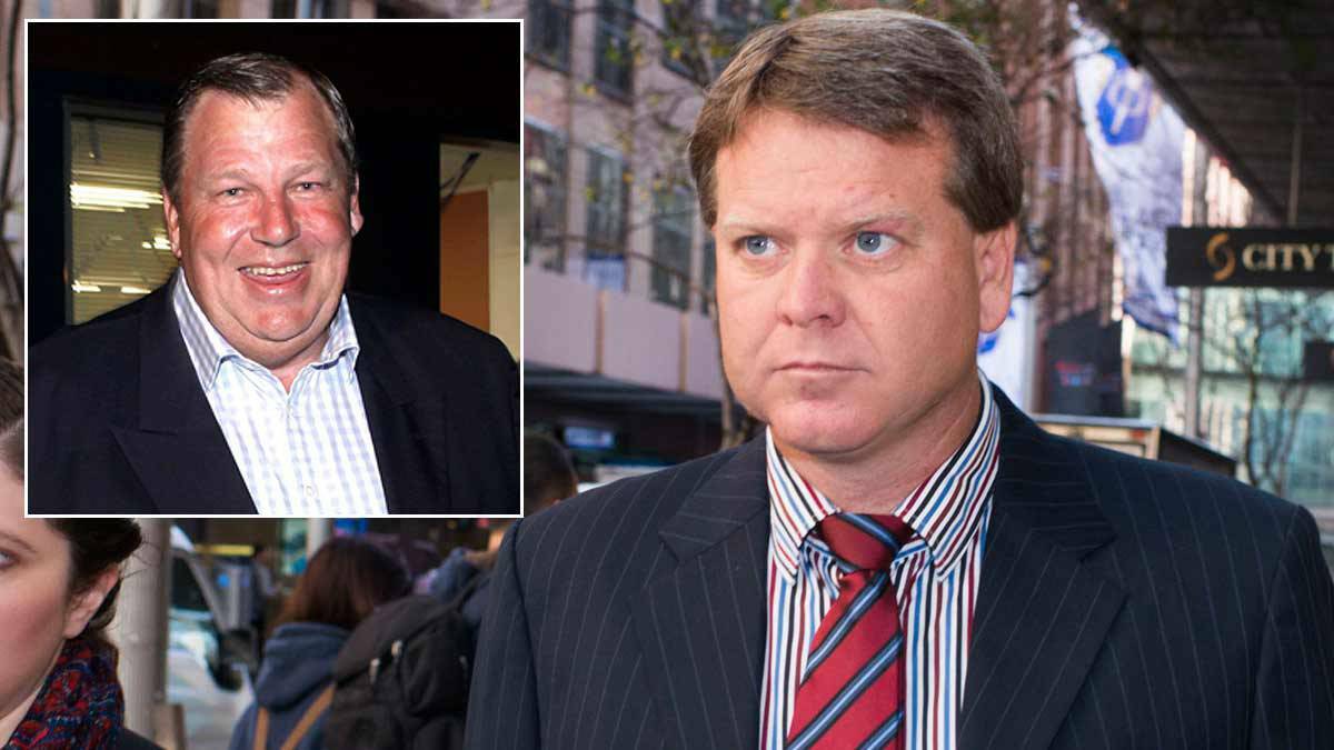 Relationship under scrutiny: Bob Baldwin, left, and Darren Williams. Image: Newcastle Herald
