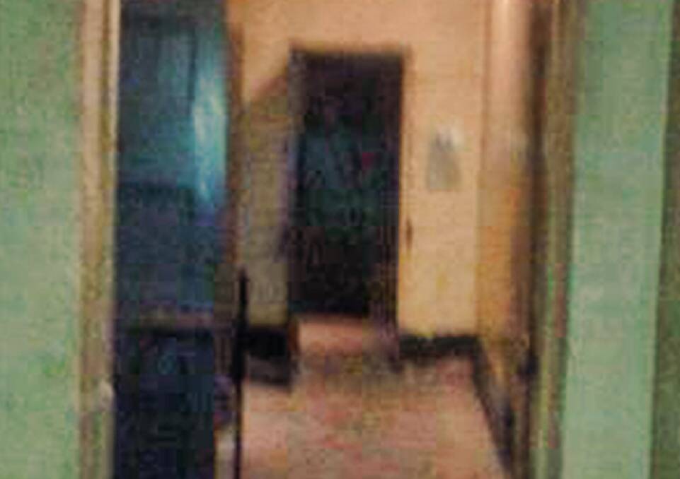 Ghostly figure captured during an overnight paranormal investigation in the lock-up at the old Newcastle Police Station in Hunter St, Newcastle. 