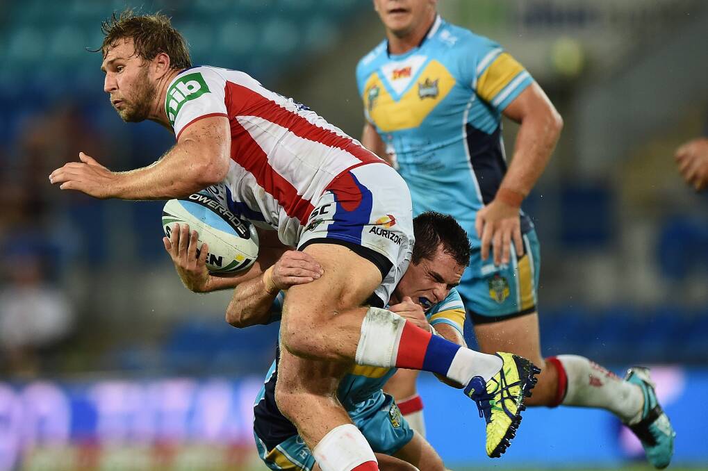 INJURY BLOW: Robbie Rochow will miss up to eight weeks for the Knights.