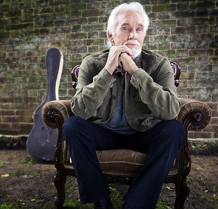 MUSIC LEGEND: Kenny Rogers will perform in Newcastle in January next year.