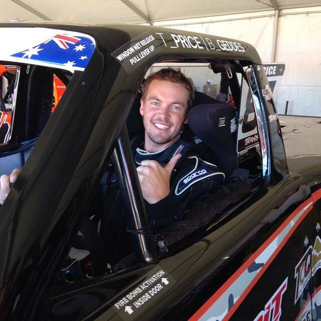 VEHICLE SWITCH: Endurance rider Toby Price tried his hand at Super Trucks for the Clipsal 500.