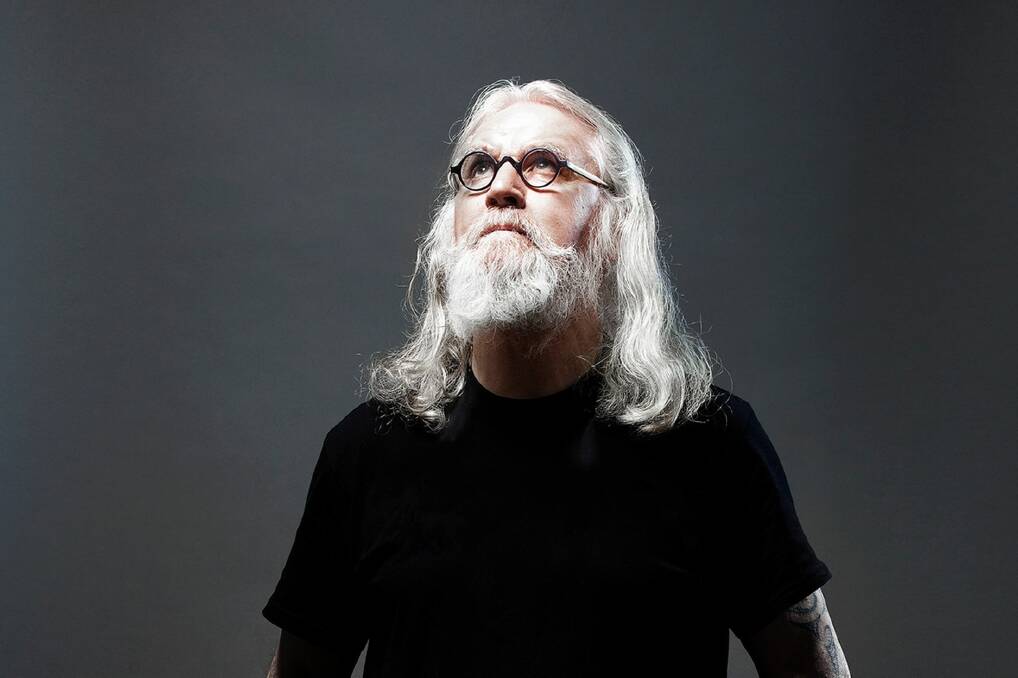 HE'S BACK: Billy Connolly returns to the Hunter in 2015.