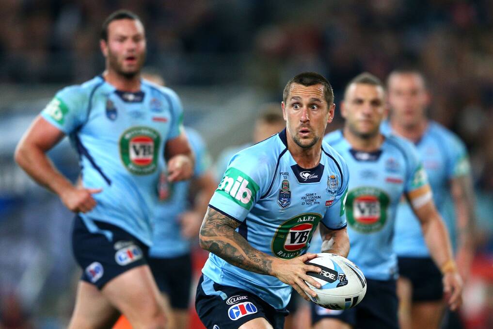 PRESSURE MOUNTS: NSW five-eighth Mitchell Peace.
