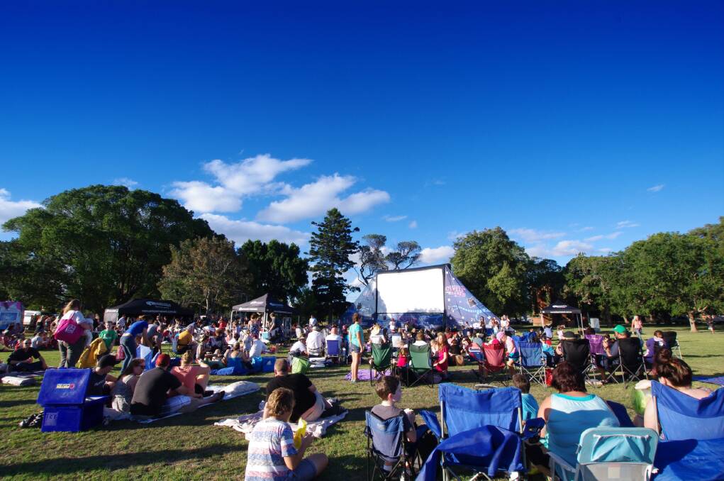 MOVIES IN THE PARK: Cinema Under the Stars will return to Maitland next week.