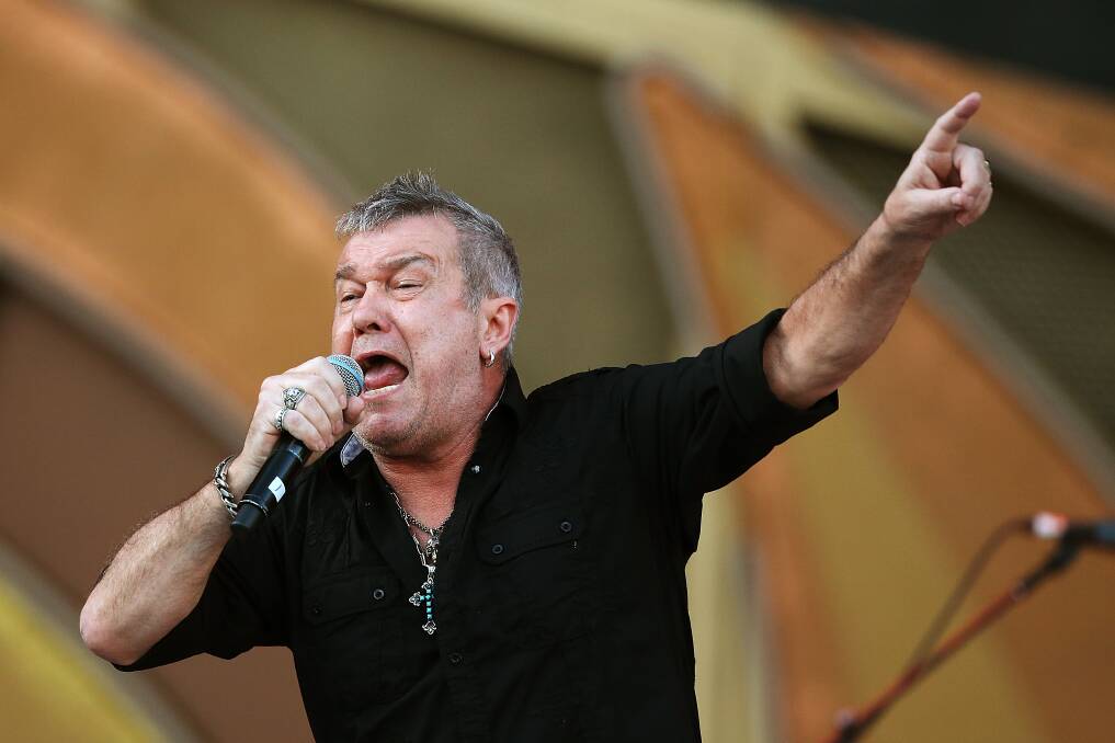 LOUD AND PROUD: Jimmy Barnes opens for The Rolling Stones at the new Adelaide Oval.