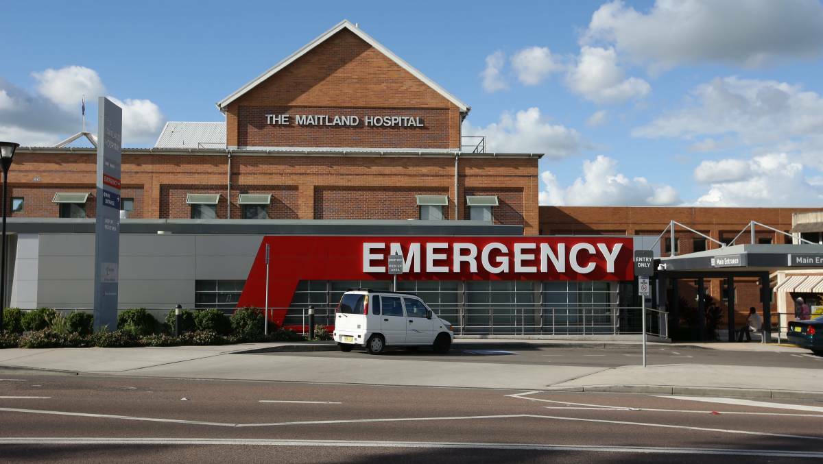 The new Lower Hunter hospital is expected to replace the existing Maitland Hospital, on High Street.
